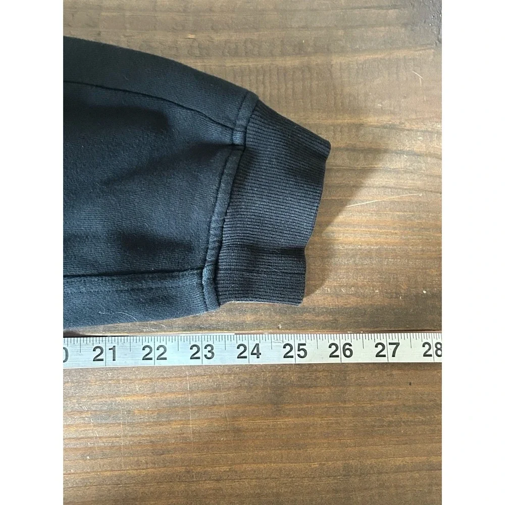 Lululemon Scuba High-Rise Jogger Black Cotton Fleece Sweatpants Size 0 W-27